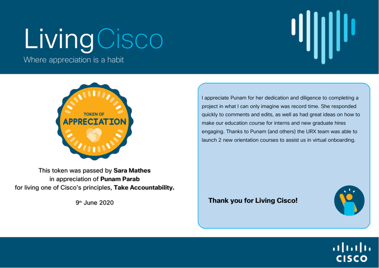 Living Cisco Apprecation Logo 